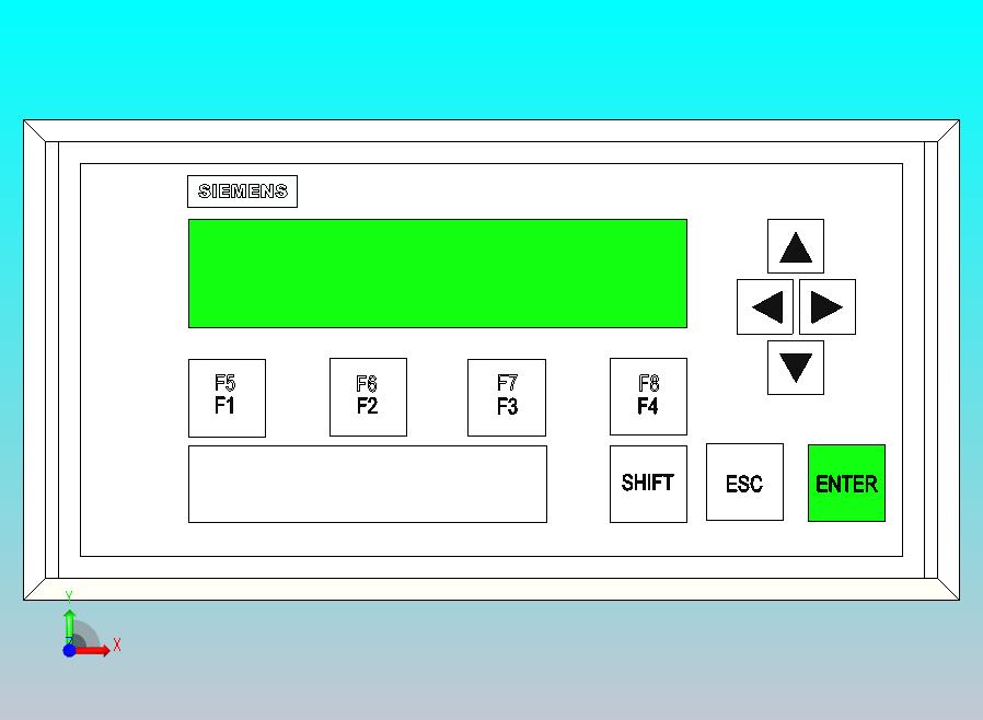 SIMATIC TD 200西门子屏