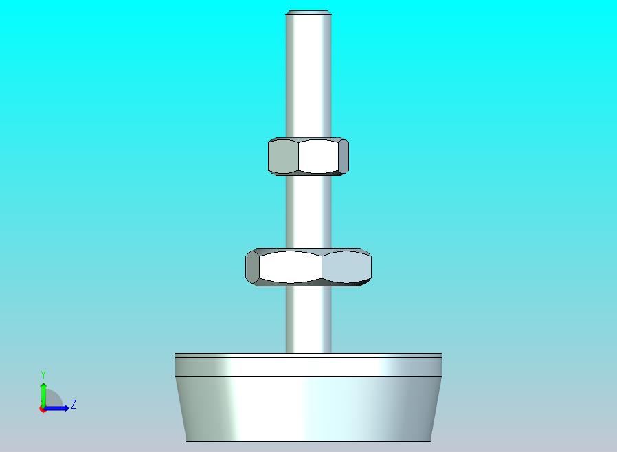 防振机器脚M12x90