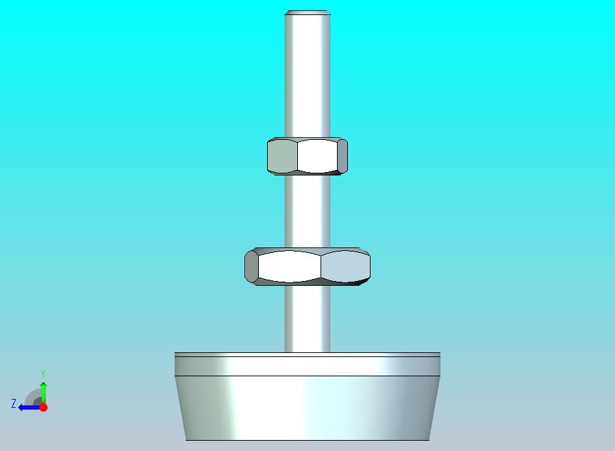 防振机器脚M12x90