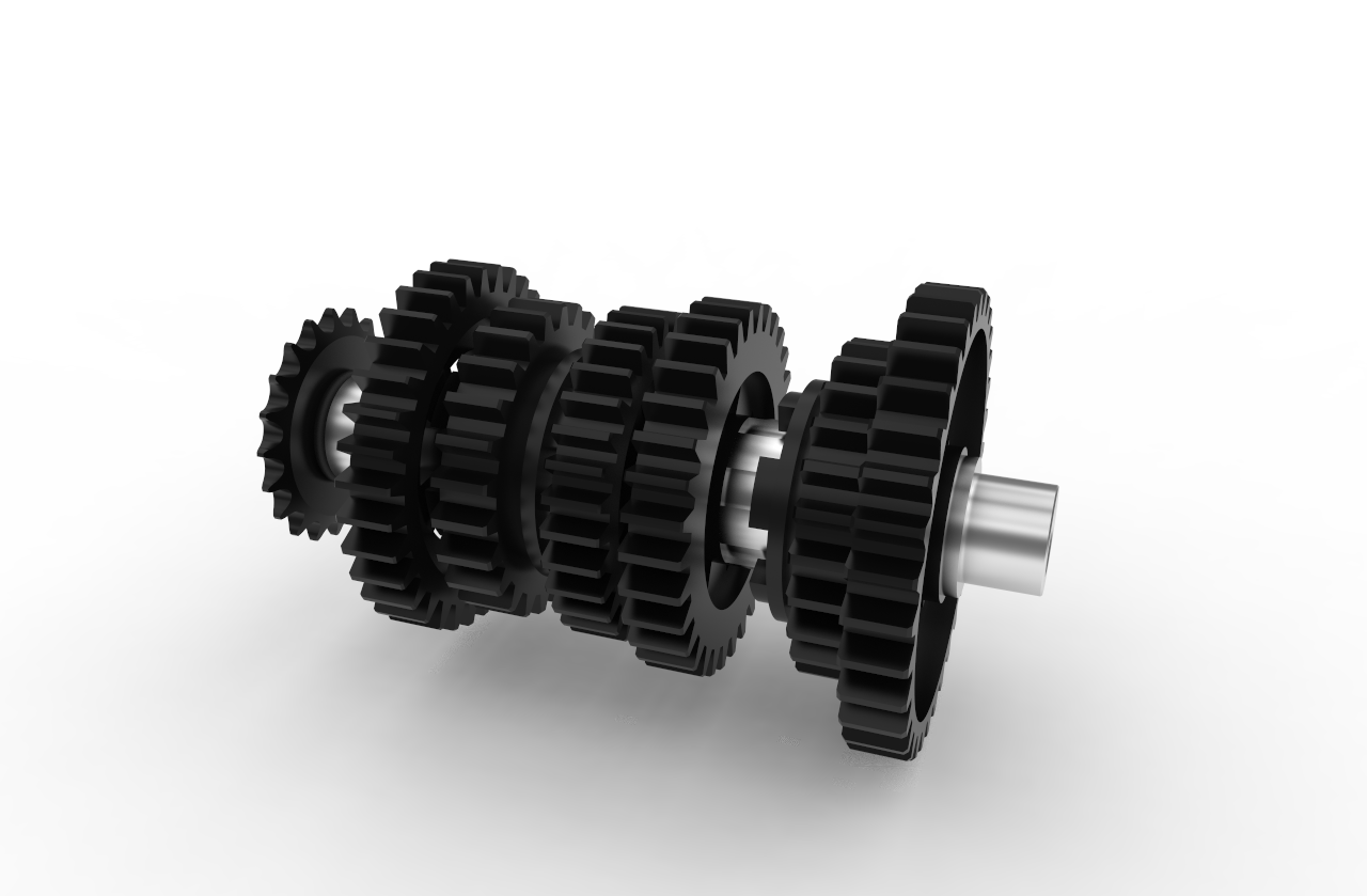 经典125变速器6速部分