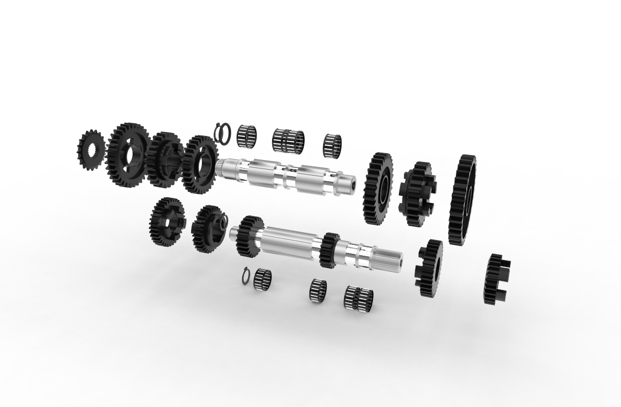 经典125变速器6速部分