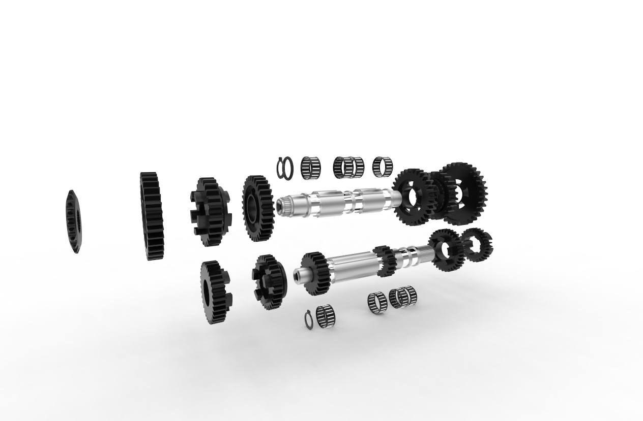 经典125变速器6速部分