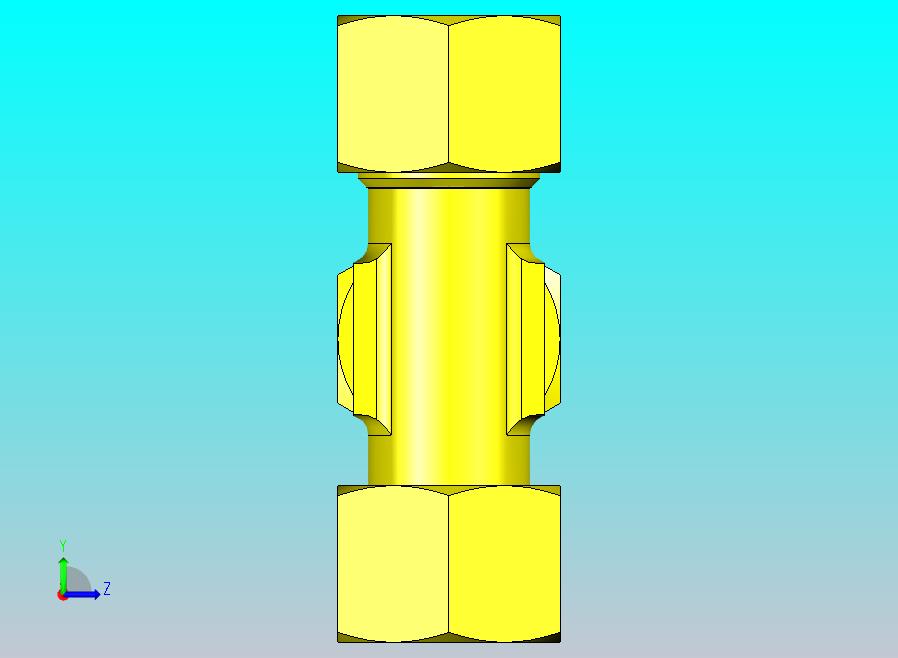 可调公螺柱三通螺柱桶p-elvd-12-l