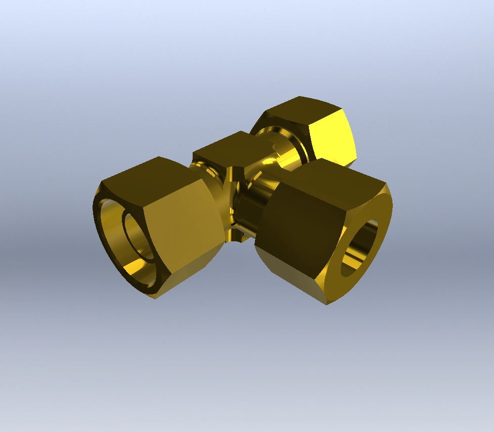 可调公螺柱三通螺柱桶p-elvd-12-l