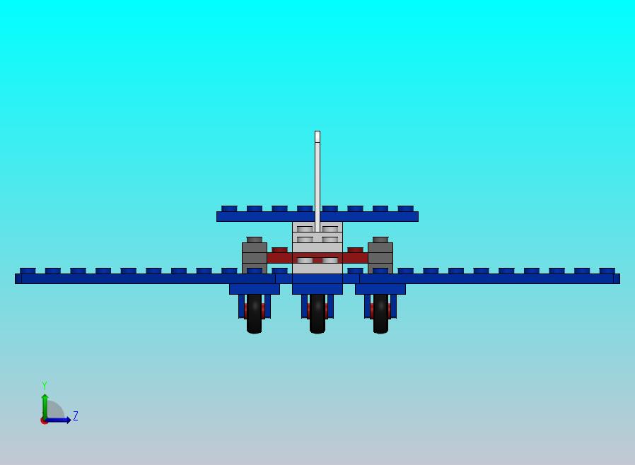 乐高687 Caravelle飞机