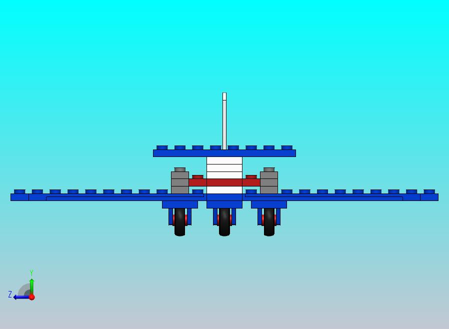 乐高687 Caravelle飞机