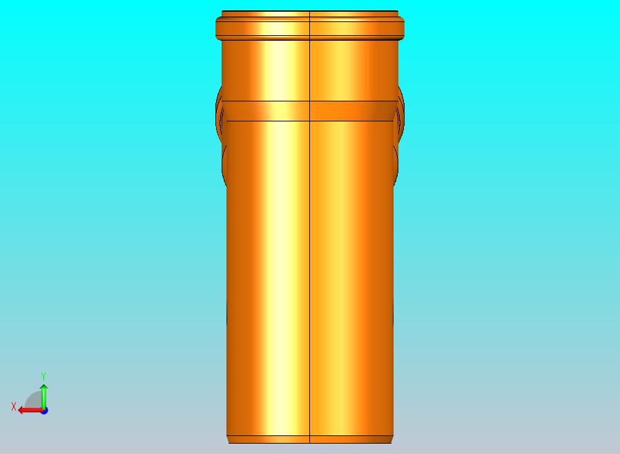 下水管接头，直径# 1-110毫米，直径# 2-110毫米，角度45，材料PVC-U