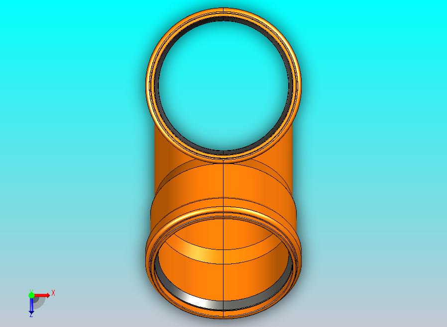 下水管接头，直径# 1-110毫米，直径# 2-110毫米，角度45，材料PVC-U