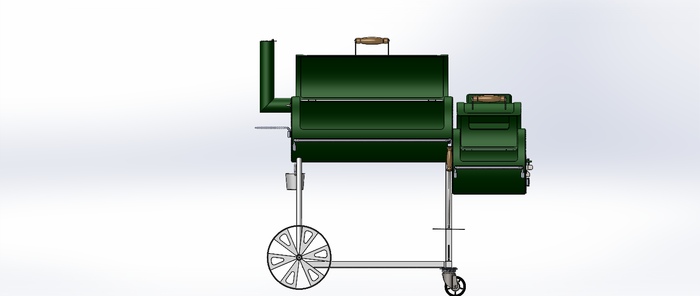 BBQ-1烧烤架小推车