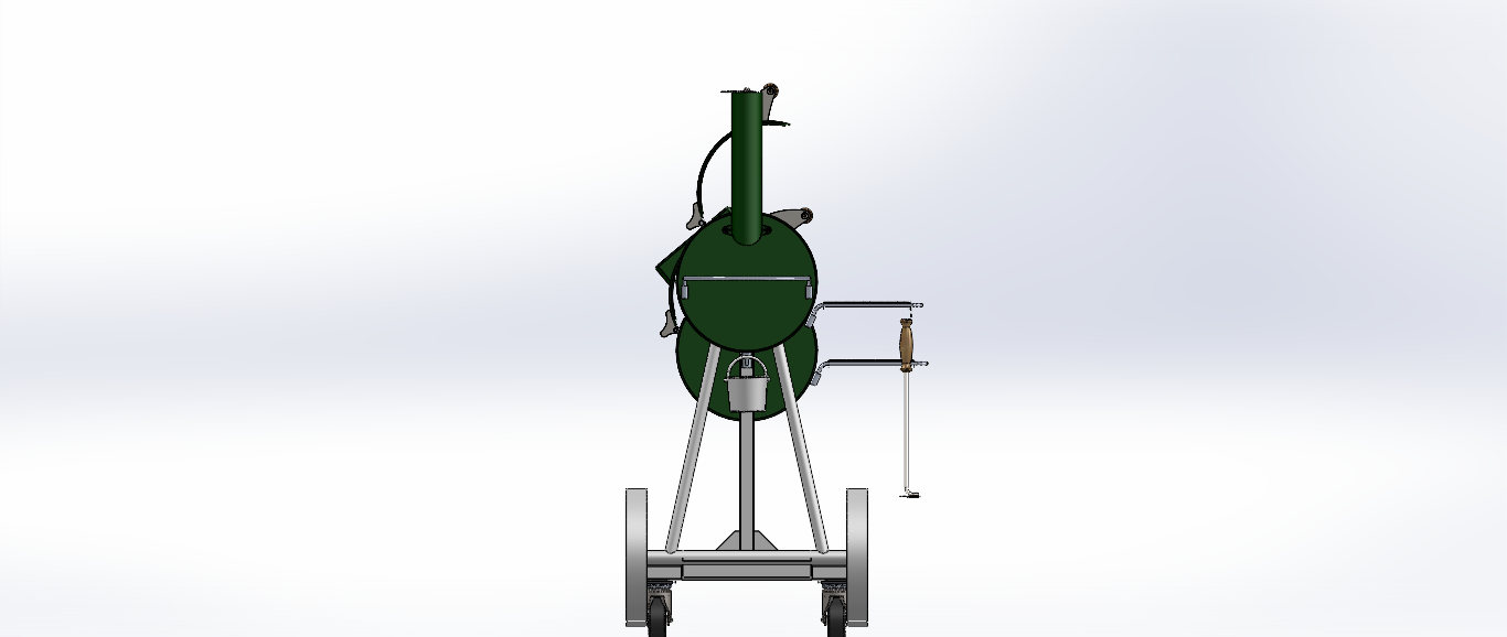 BBQ-1烧烤架小推车