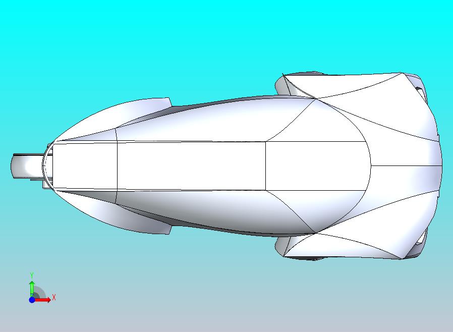 城市电动跑车模型