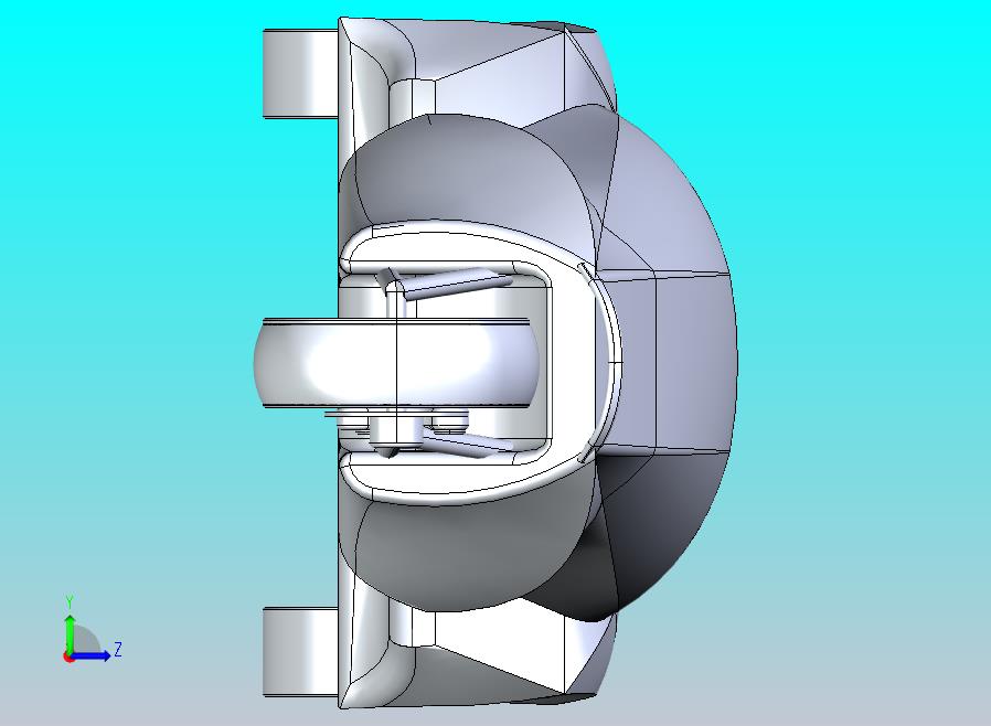 城市电动跑车模型
