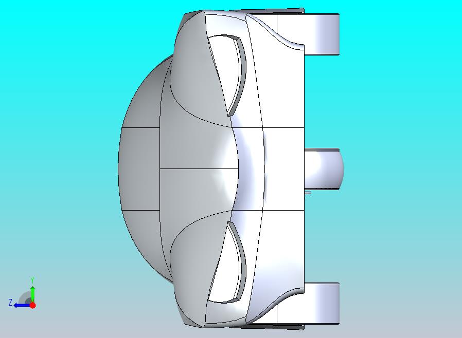 城市电动跑车模型