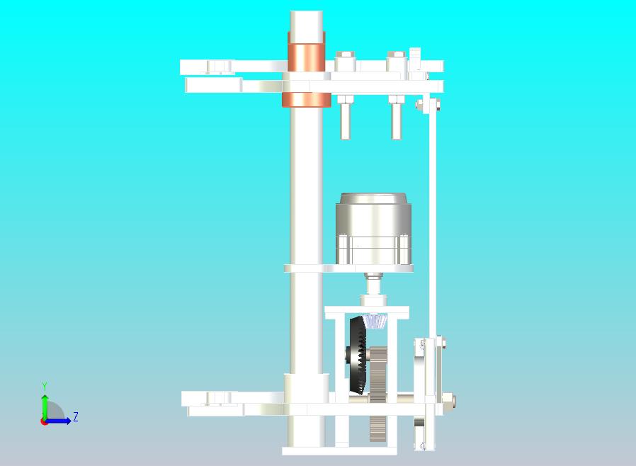 爬杆作业机器人