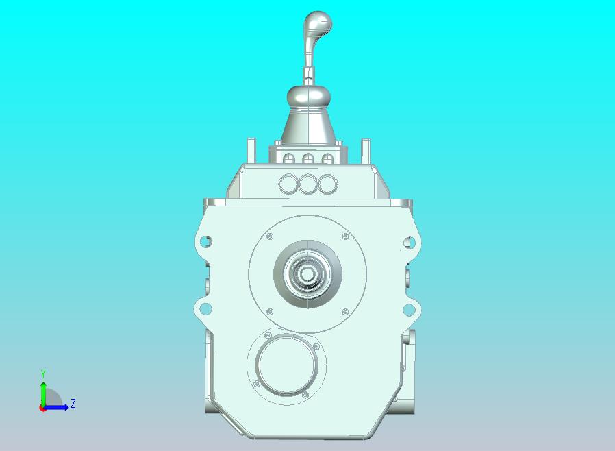 汽车五档变速器