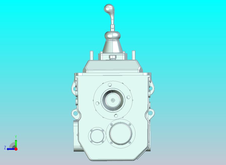 汽车五档变速器