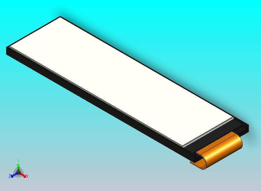 条类型2.25英寸76x284 IPS TFT LCD显示SPI