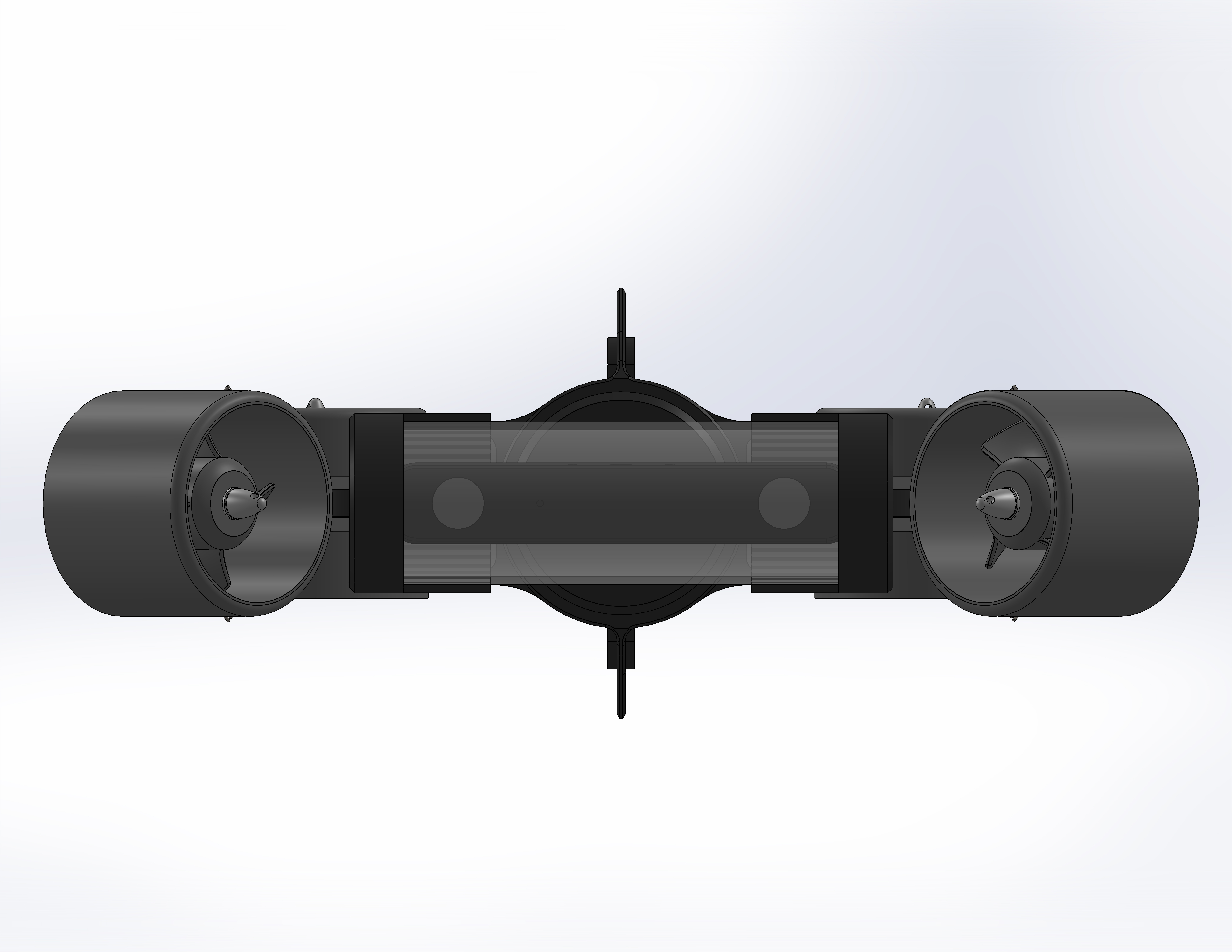 带有3D可打印推进器的ROV