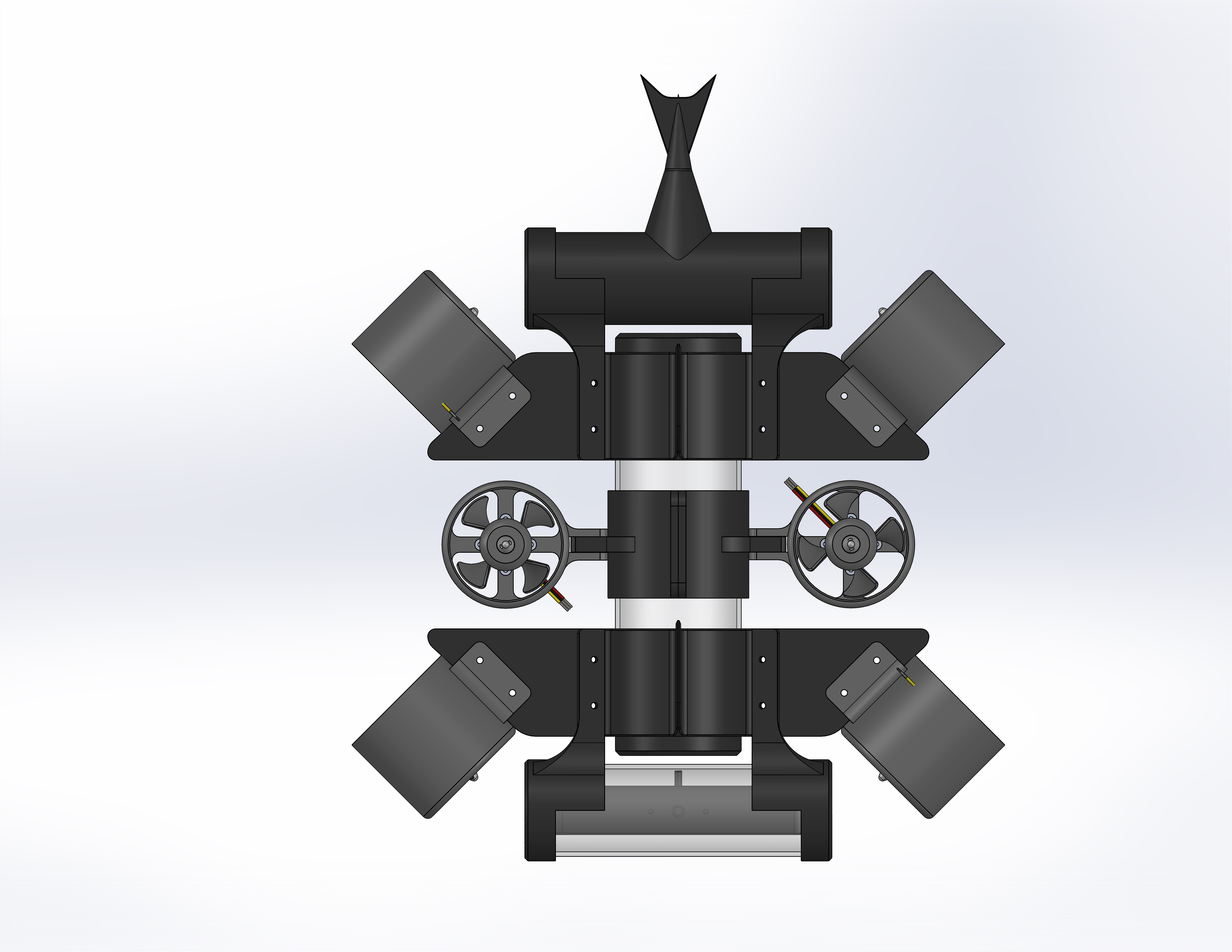 带有3D可打印推进器的ROV