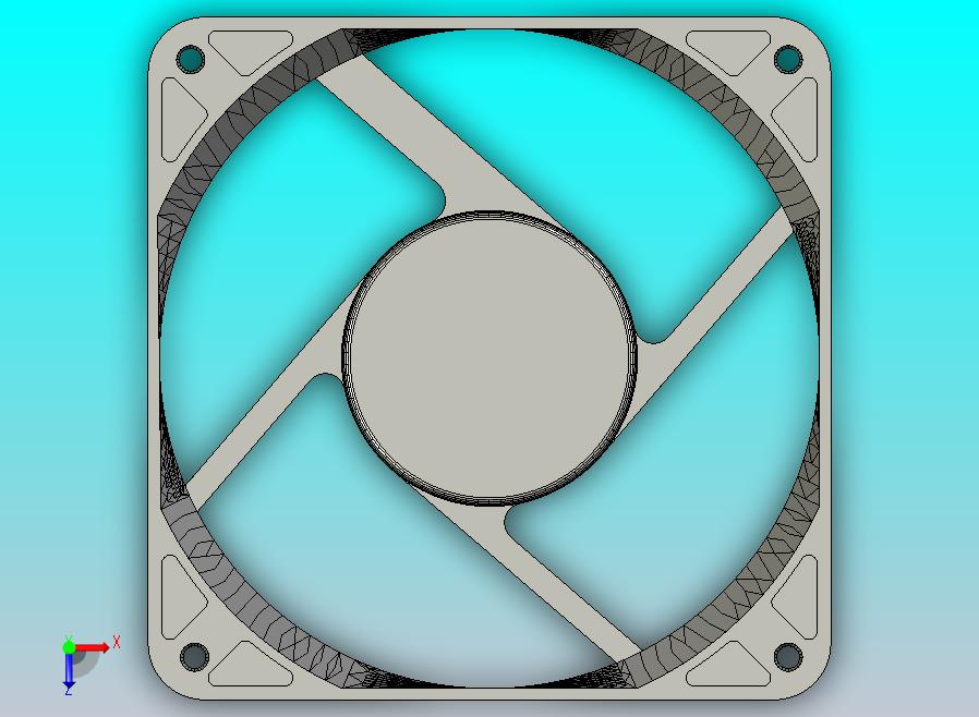 120x38mm 116CFM风扇