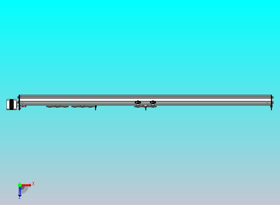 v型槽直线运动-01型300毫米 500毫米 1000毫米