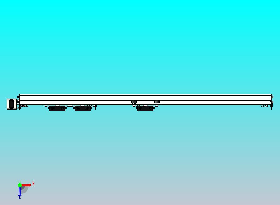 v型槽直线运动-02型300毫米 500毫米 1000毫米