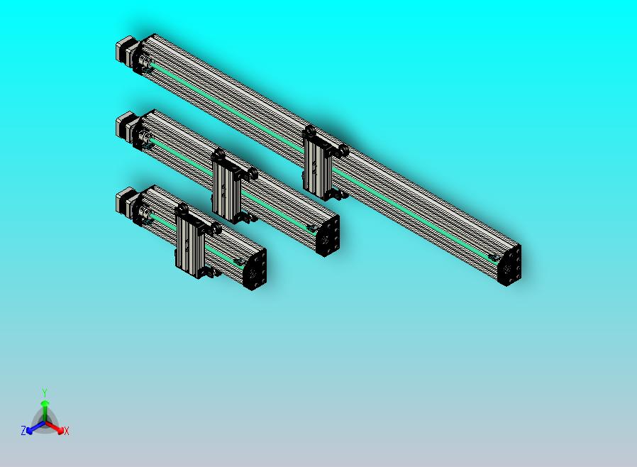 v型槽直线运动-02型300毫米 500毫米 1000毫米