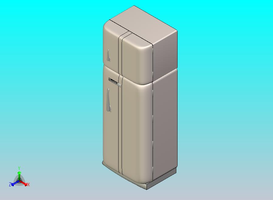复古风格”冰箱