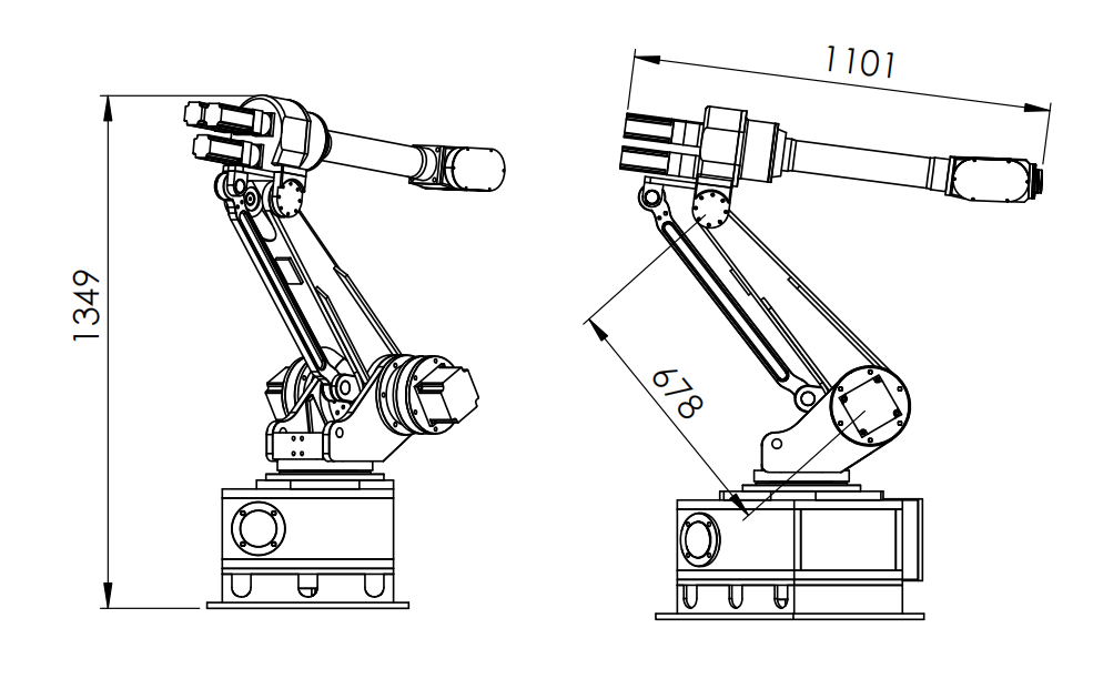 机器人automatic 6axis robot 6kg