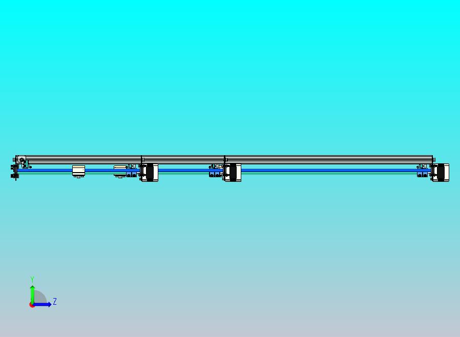 铝型材20x40线性运动300毫米 500毫米 1000毫米