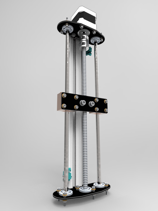 铝型材20x40线性运动300毫米 500毫米 1000毫米
