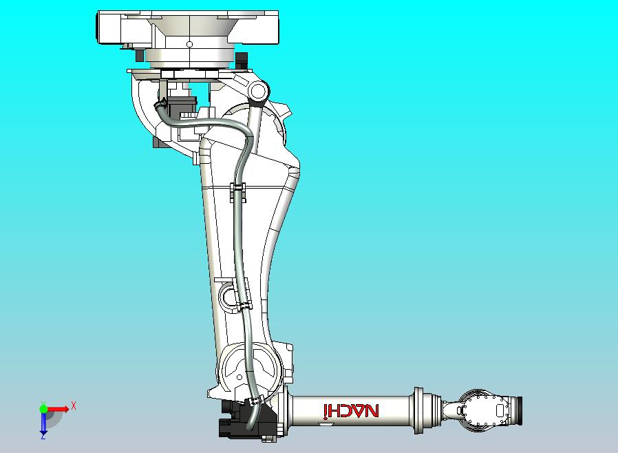 那智机器人机械臂nachi sra166 166kg 6axis industrial robot