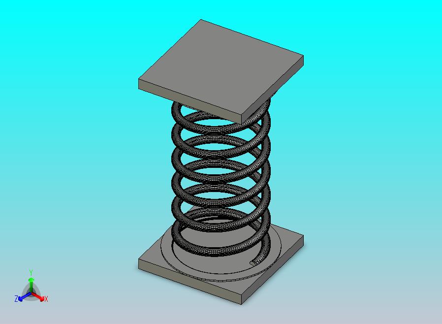如何在Solidworks中制作一个压缩弹簧的动画