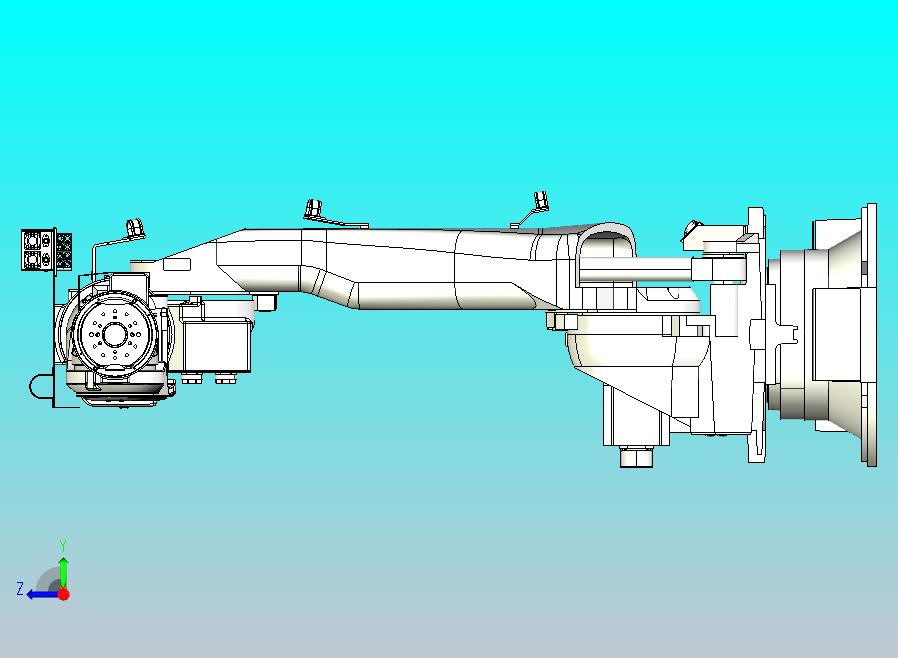 那智机器人机械臂nachi sra100 h advanced hollow arm robot