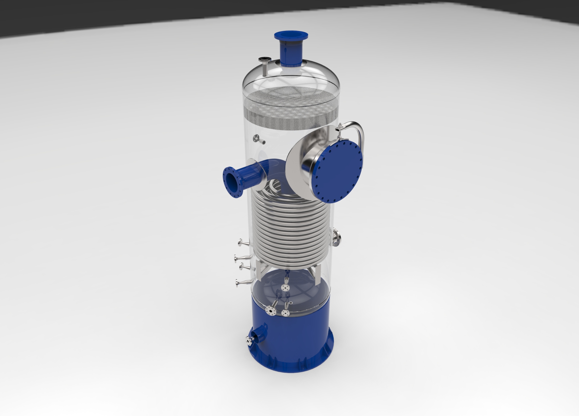 压缩机吸气洗涤器