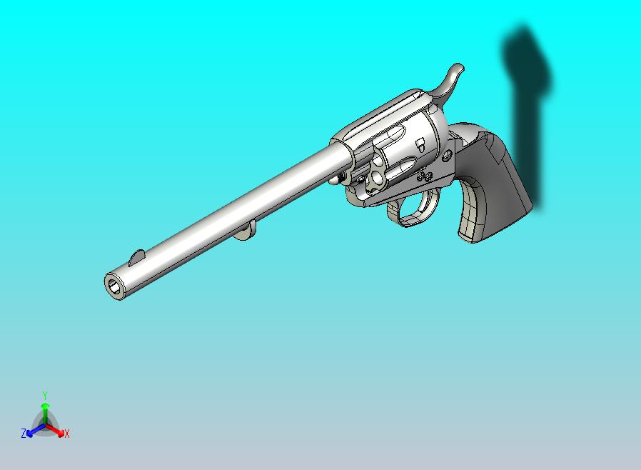 柯尔特单一动作.38长马驹