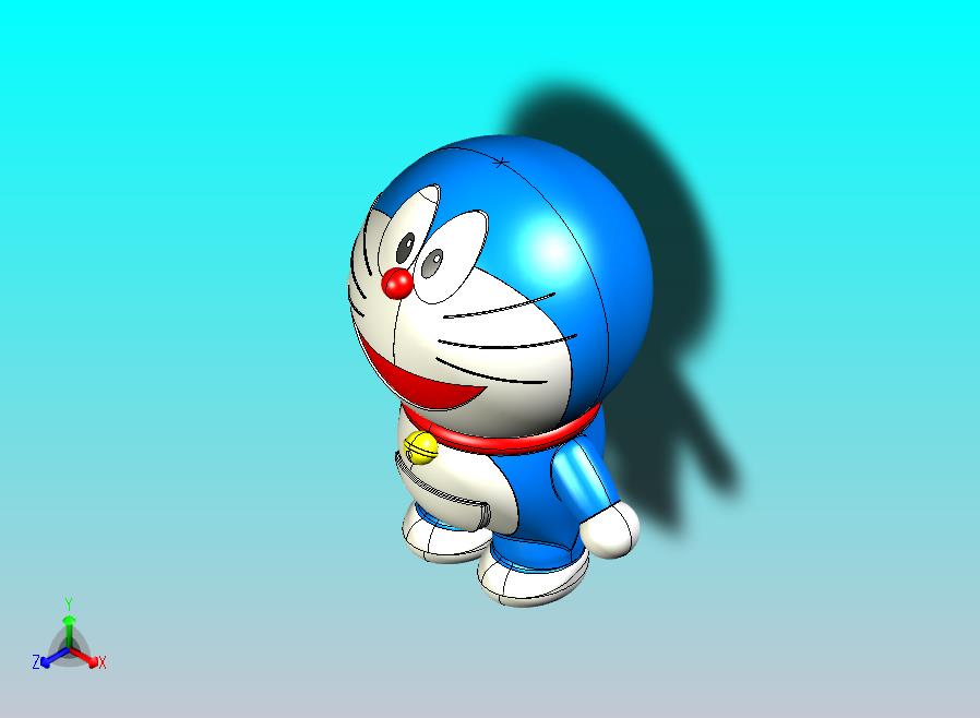 哆啦A梦 3D模型