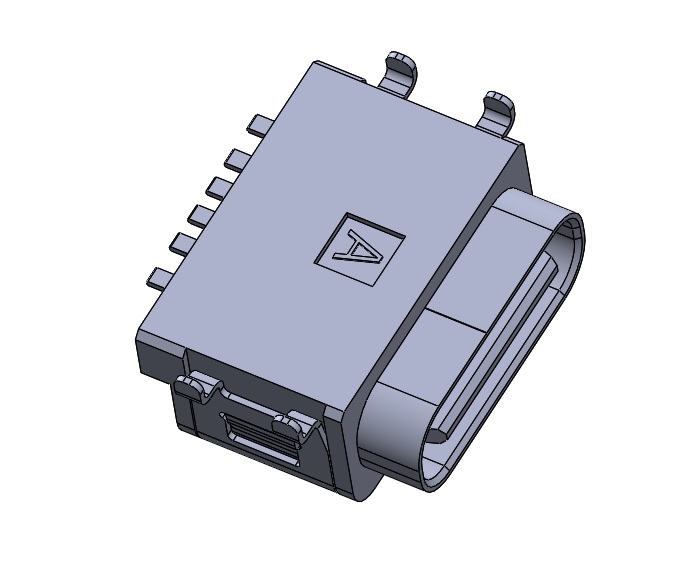 USB Type-C 6针 防水类型 IP67 级