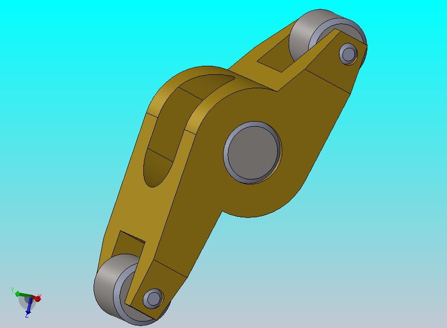 摇臂 3D 模型