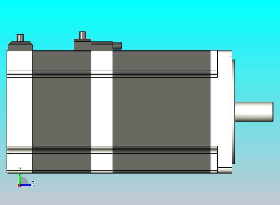 带刹车闭环步进电机85mm(3根导线)YSD3810-KA4-E-S