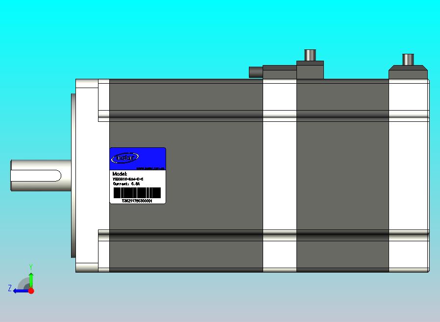 带刹车闭环步进电机85mm(3根导线)YSD3810-KA4-E-S