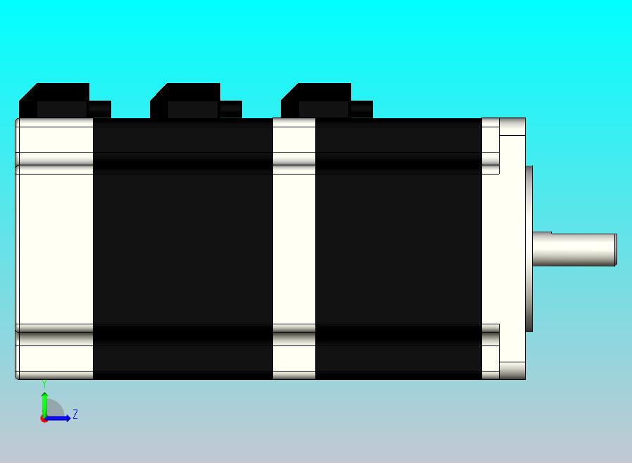 带刹车闭环步进电机60mm(3根导线)
