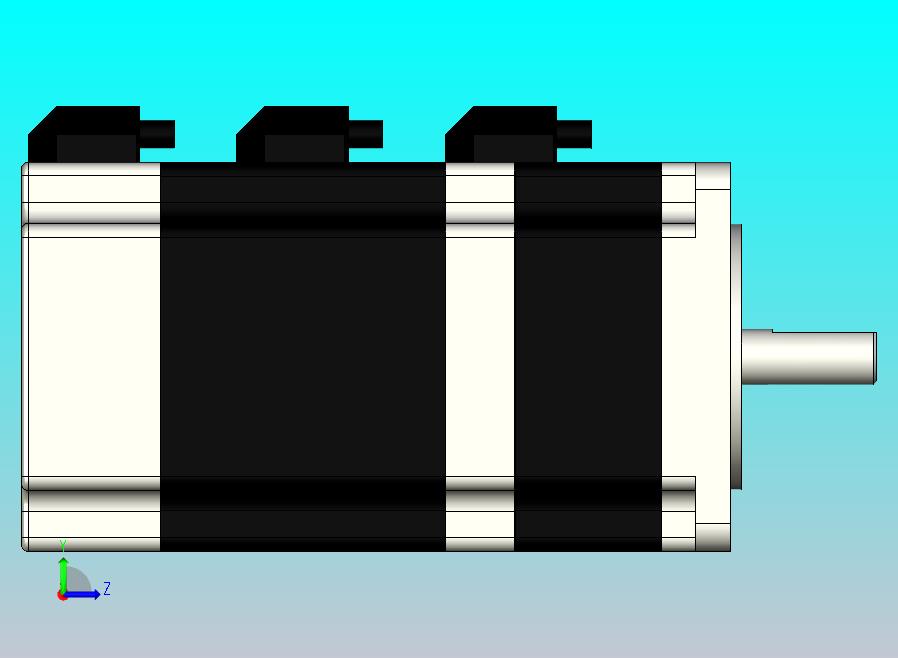 带刹车闭环步进电机60mm(3根导线)