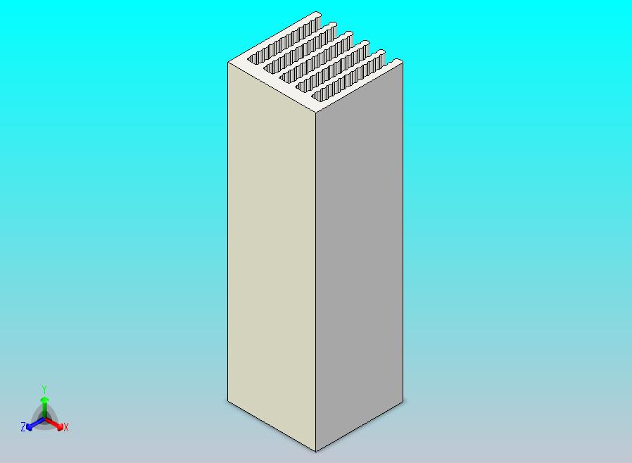 散热器 100x30x30mm