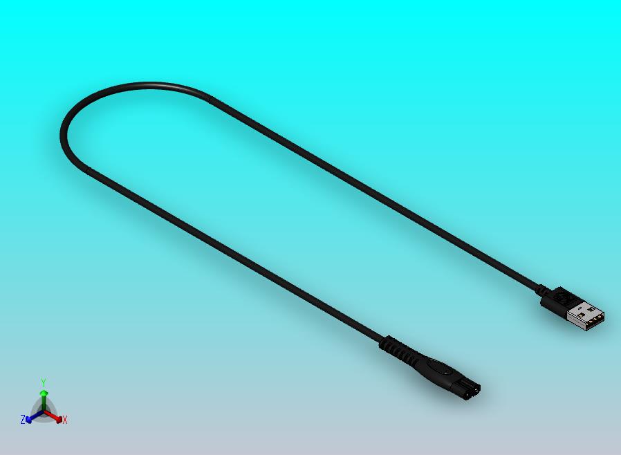 USB 电缆用于剃须刀