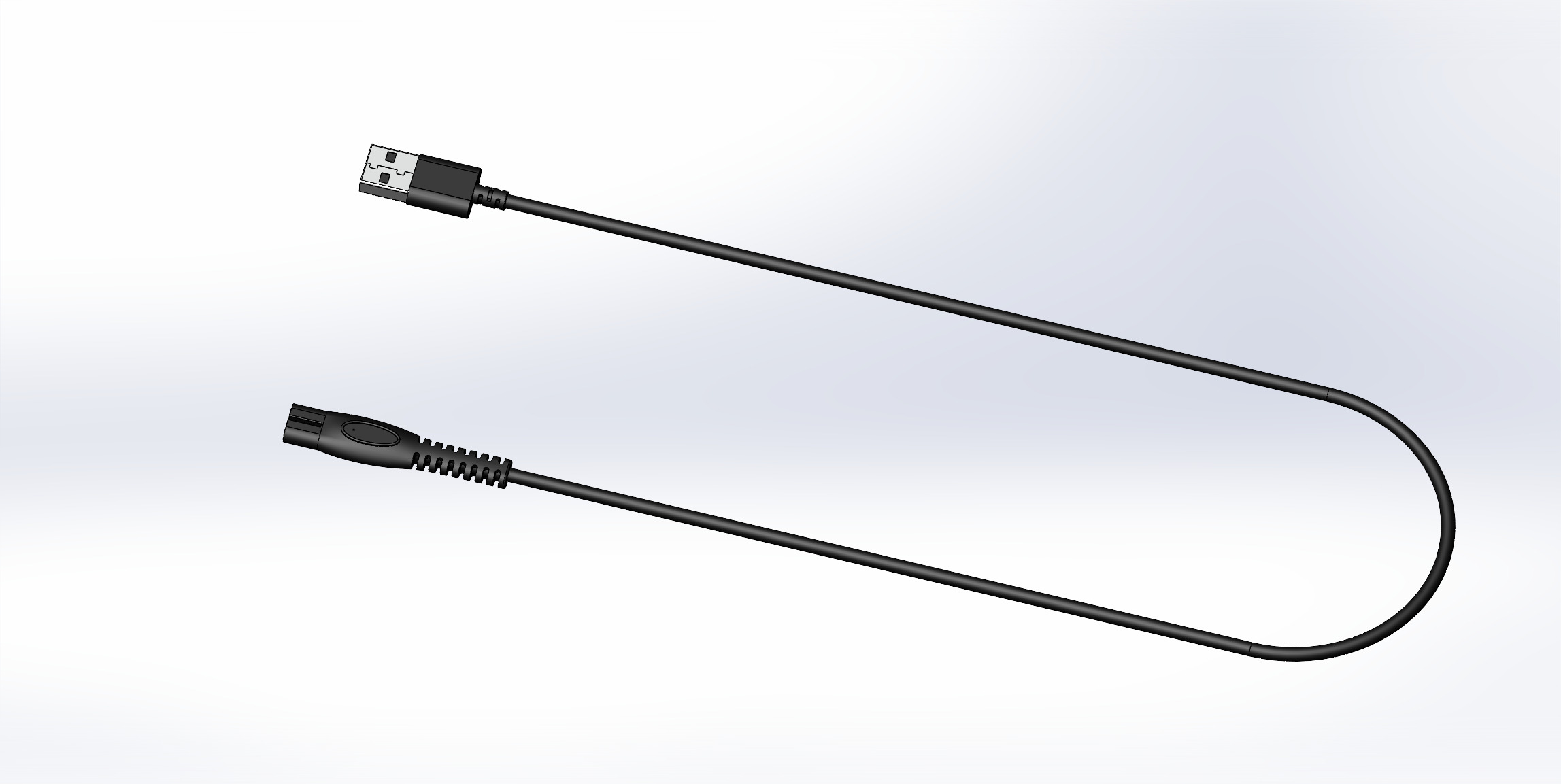 USB 电缆用于剃须刀