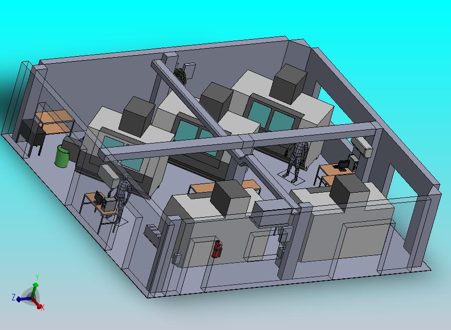 CNC 加工区域