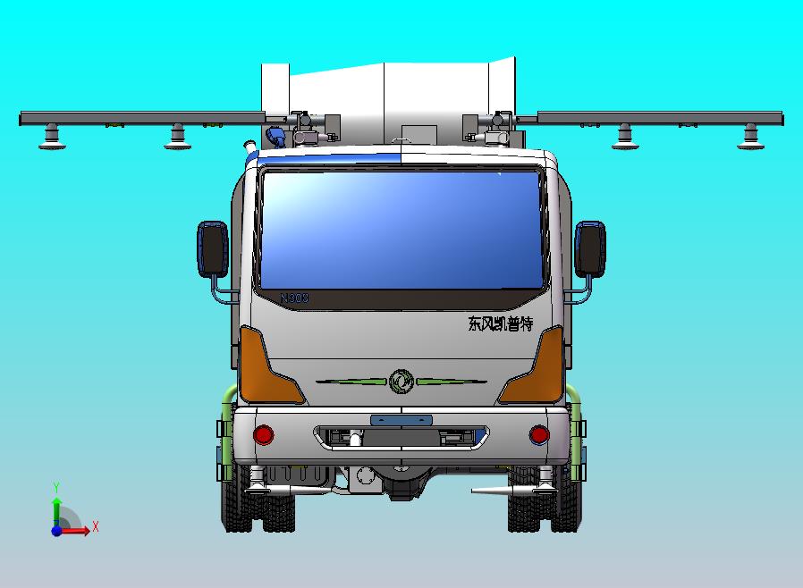 路面清洗抑尘车(带农药喷洒功能）