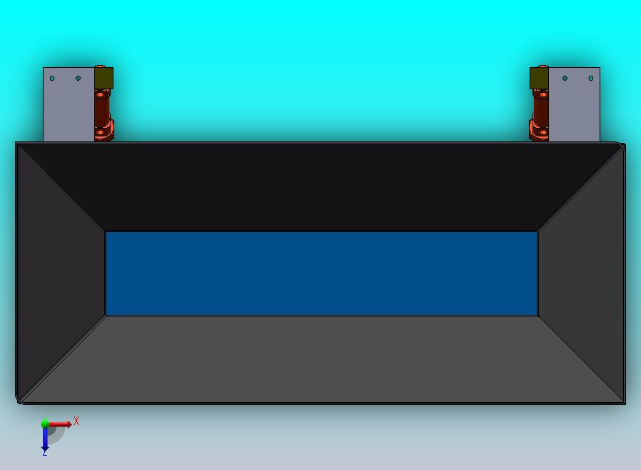 吊装框门开合设计