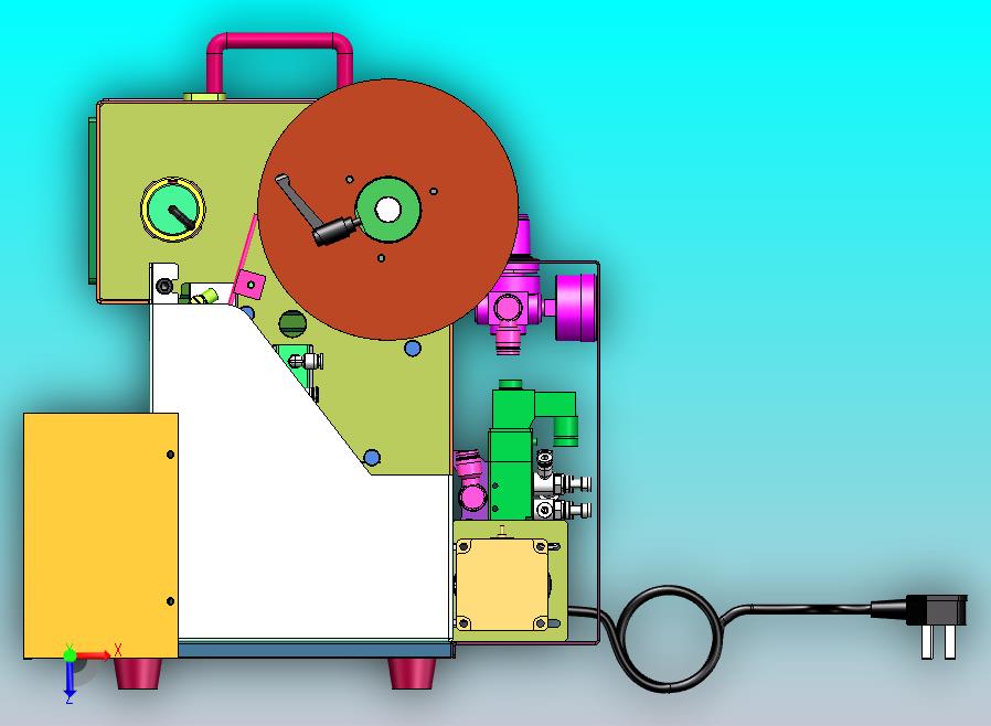 桌上型切胶布机